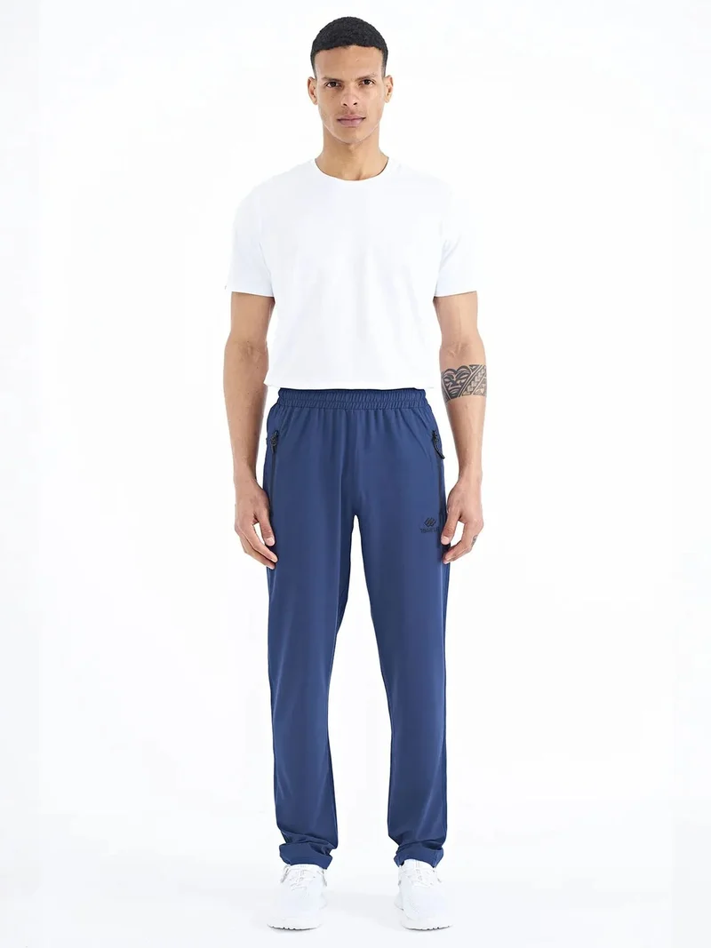 تومي لايف TOMMY Men's Straight-Leg Pull-On Sweatpants