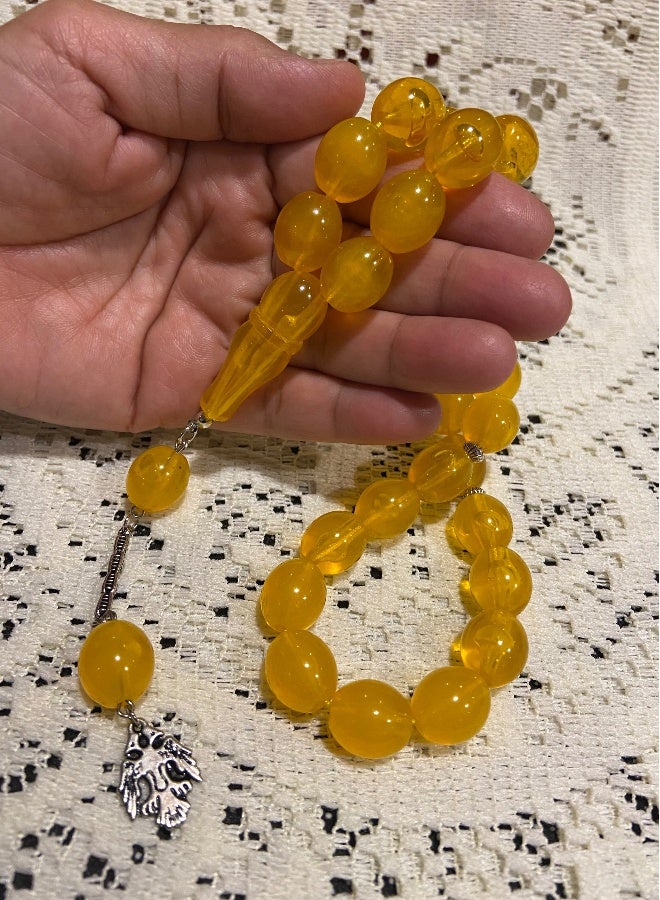 Faturan Prayer Beads For Men 28 Beads Size 13.5mm x 15.5mm - Image 1