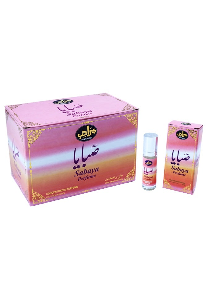 عطر صبايا مراحب رول 6 مل 12حبة