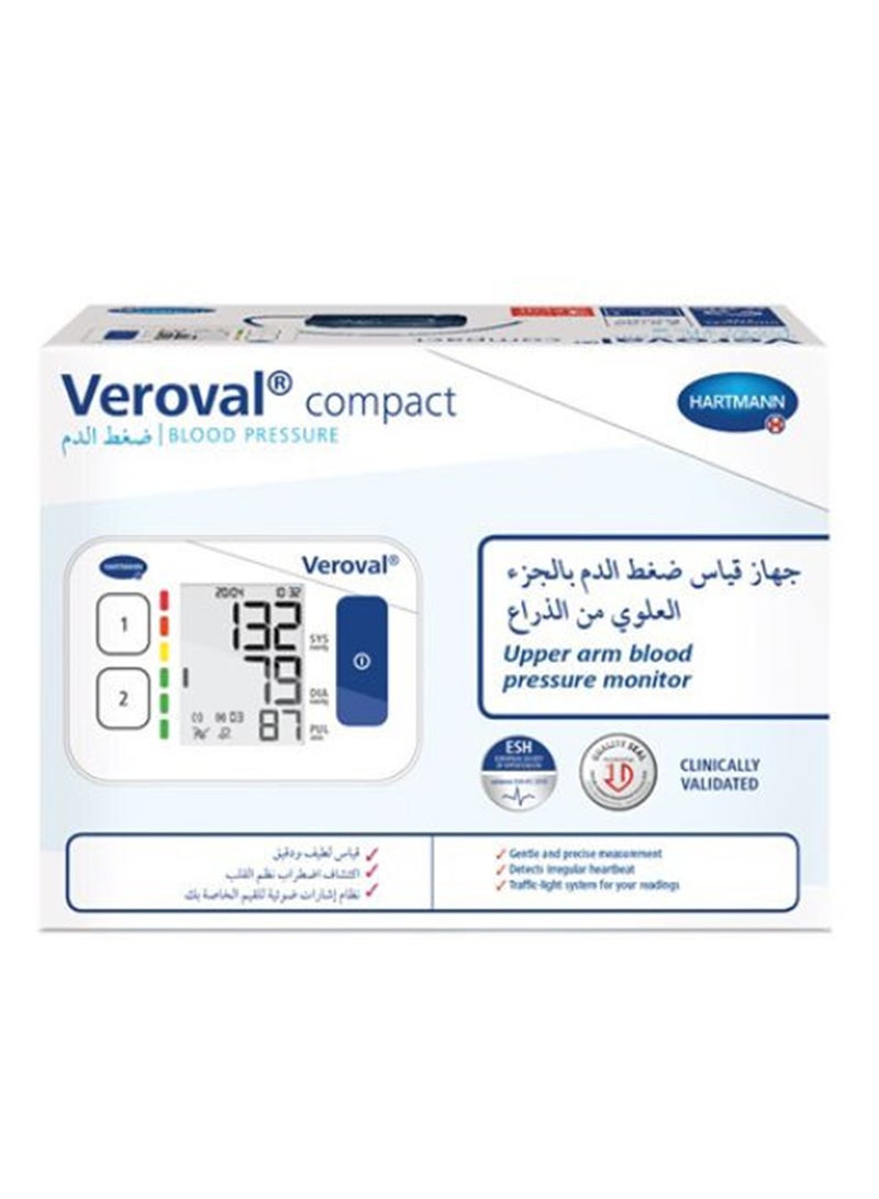 Veroval Compact Upper Arm Blood Pressure Monitor 1 Pc - Image 2