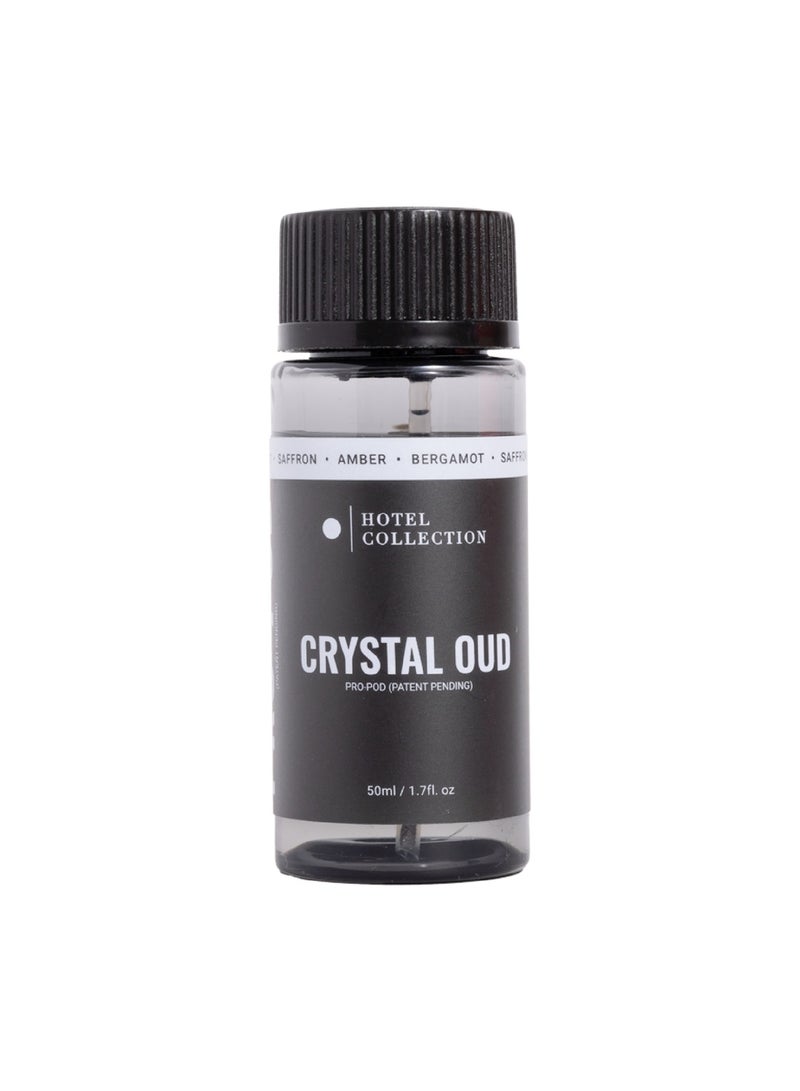 Crystal Oud Pro-Pod Oil Blend - Hotel Inspired for Luxury Essential Oil Diffusers - Aromatherapy Scent Diffuser Oil - Bergamot, Jasmine, Vanilla