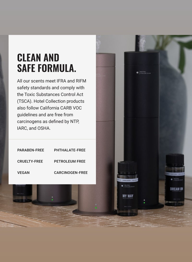 Crystal Oud Pro-Pod Oil Blend - Hotel Inspired for Luxury Essential Oil Diffusers - Aromatherapy Scent Diffuser Oil - Bergamot, Jasmine, Vanilla