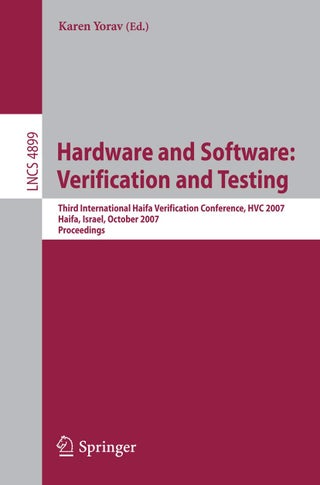 Hardware and Software: Verification and Testing - pzsku/Z5A89A8B355B99A0AB0F6Z/45/1749041627/ee473d0b-ca3b-4653-a3f3-928f2ba0e530