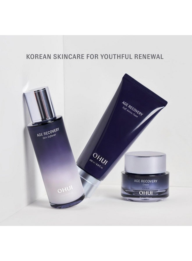 O HUI Age Recovery Skin Softener | Hydrates and Nourishes Skin | Prep Skin | Korean Skin Care | Milky Lotion Texture | Daily Toner Usage | Anti-Wrinkle Care | Non-Sticky | Peptide | Collagen Support - Image 5