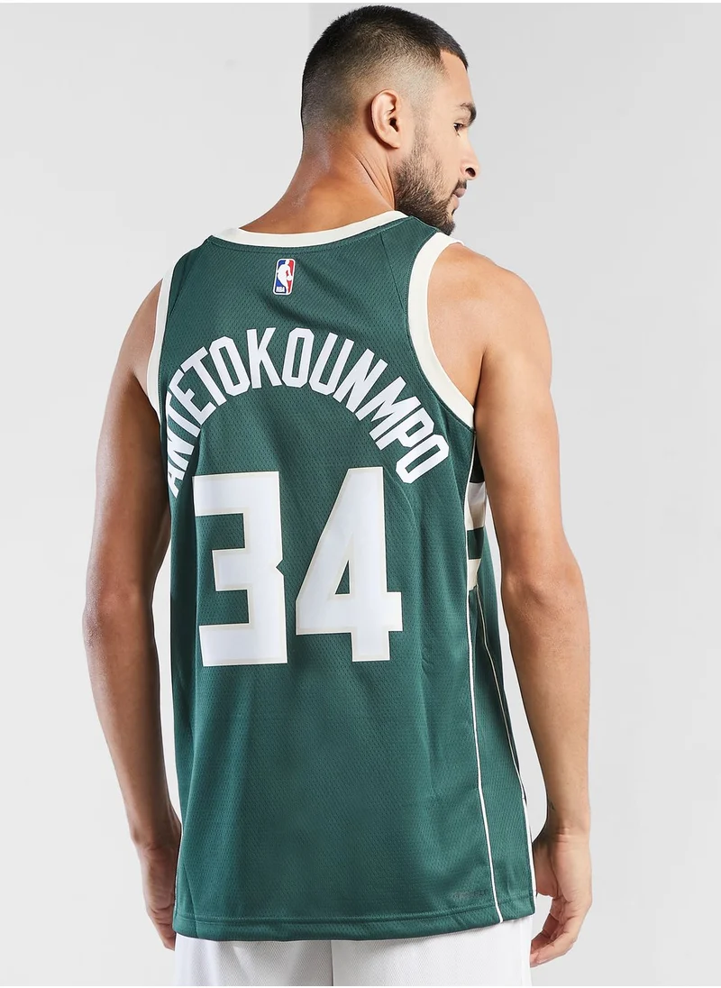 Nike Milwaukee Bucks Swingman Icon Jersey