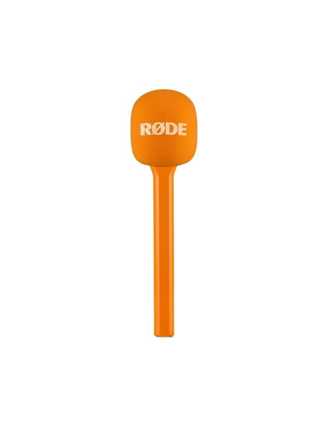 رود RODE Interview GO Orange  Compact Interview Microphone (Orange) INTERVIEWGOORA orange - Image 1