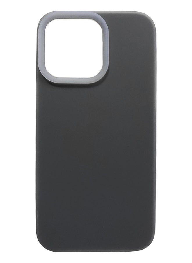 Generic iPhone 15 Plus Luxury Fluorescent Jelly Liquid Silicone Case For iPhone 15 Plus Candy Color Silicone Phone Case, Soft Bumper Jelly Rubber Phone Cover - Dark Grey  - Image 2