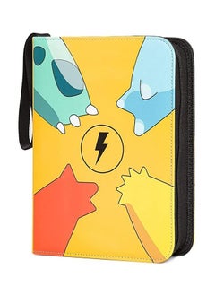 Filly Filly Card Holder Album Binder for Pokemon Cards Trading Cards Holder Collector Album holder holds 400 Cards with 50 Removable Sheets and 4 Pockets  - Image 2