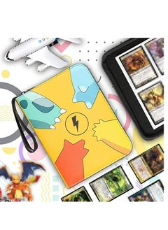 Filly Filly Card Holder Album Binder for Pokemon Cards Trading Cards Holder Collector Album holder holds 400 Cards with 50 Removable Sheets and 4 Pockets  - Image 5