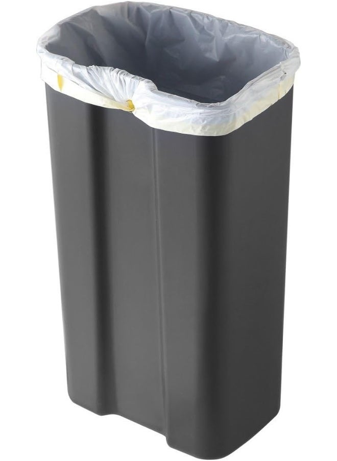 EKO Eko Della Stainless Steel Rectangular Step Waste Bin With Soft Close Lid Stainless Steel/Silver 20 Liter  - Image 3