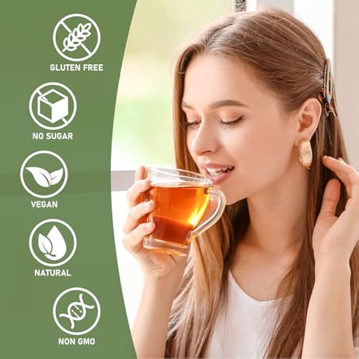 Mosslly قطرات سائلة من مرارة السورسيوب العضوية 7 في 1، مستخلص ورق السورسيوب، دعم المناعة، إزالة المرارة، 4 أونصة سائلة - Image 3