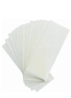 Wax Strips for Effective and Easy Hair Removal from Large and Small Areas - Pack of 100 for Home Beauty Care
