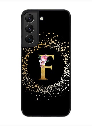 Rugged Black edge case for Samsung Galaxy S21 5G, Soft Flexible Phone case Custom Monogram Initial Letter Floral Pattern Alphabet - F (Black) - pzsku/Z5A8A36A6BF6A5C1CEC0FZ/45/_/1705138065/f84c3948-1d26-45c8-948c-480b615503ad