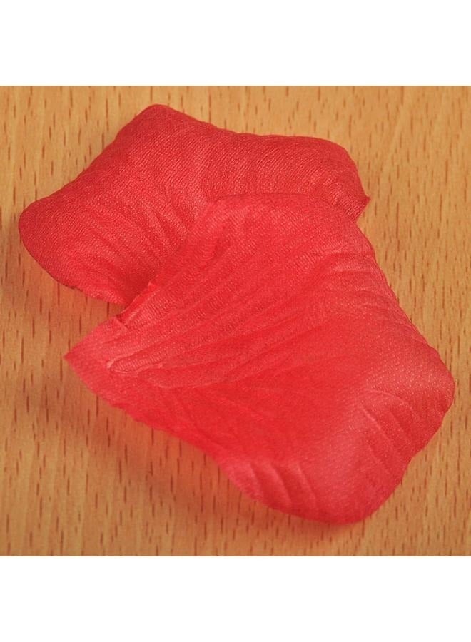 600-Piece Artificial Rose Petal Set Rose Red，for Bedroom, Wedding Party, Confession Party Decorations, Anniversaries, Valentine's Day and Birthday - Image 5