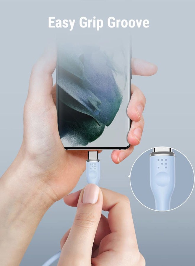 VOLTME USB C Cable, 60W USB C to USB C Cable 6ft, USB 2.0 Type C Charging Cable Fast Charge Cord for MacBook Pro 2020, iPad Pro 2020, iPad Air 4/5, MacBook Air 2020, Galaxy S21, Switch (Blue) - Image 5