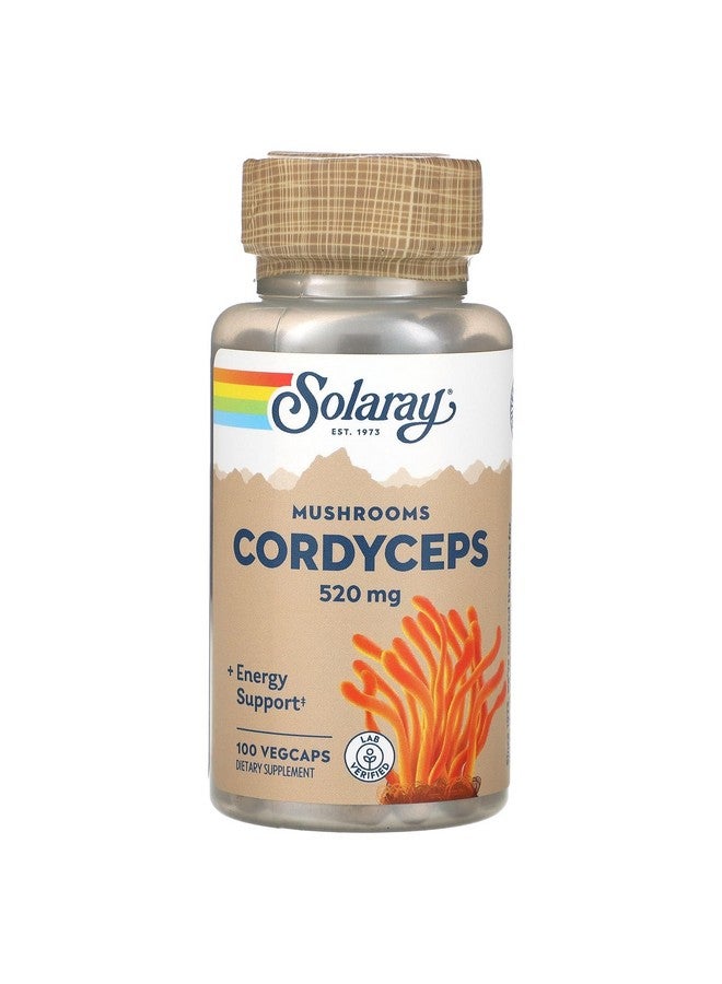 SOLARAY Cordyceps | 100 Count - Image 1