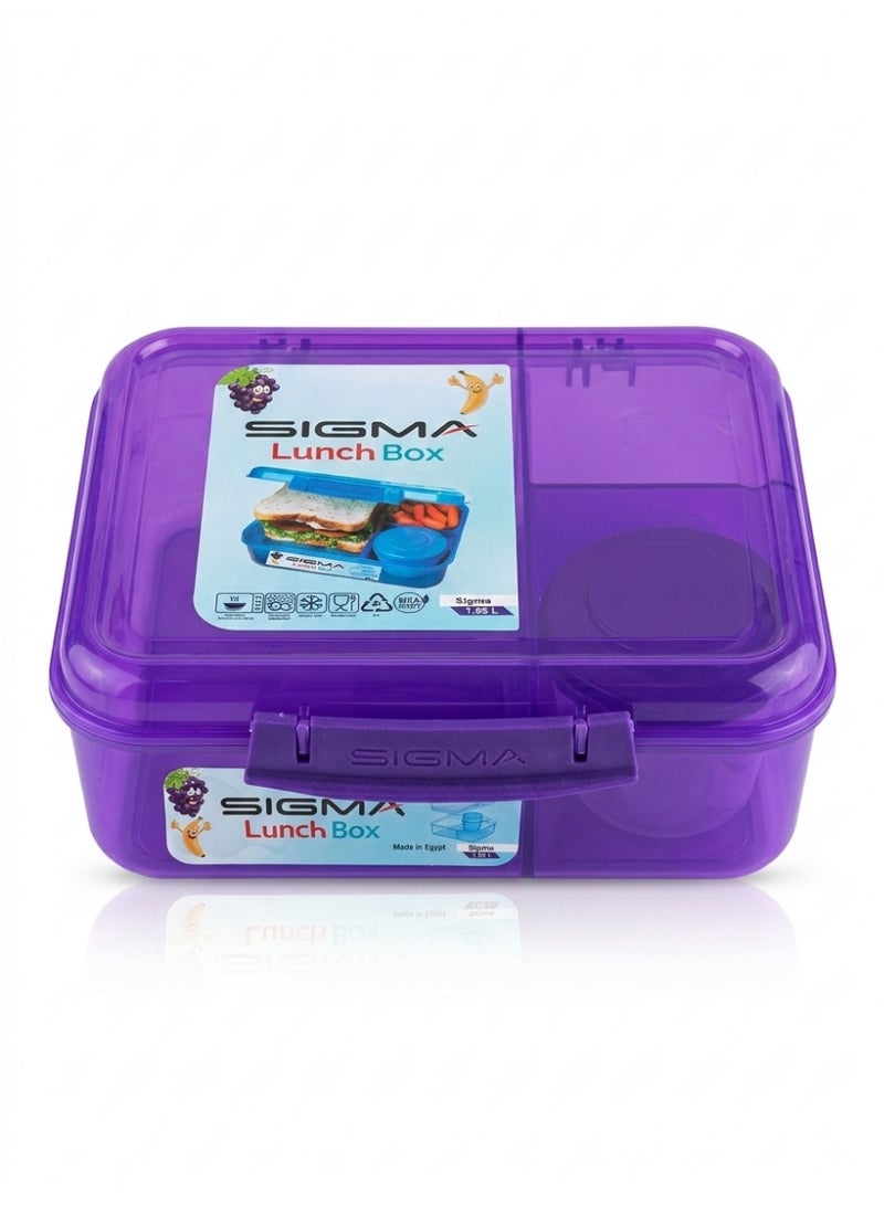 SIGMA LUNCH BOX 1.650L DA PURP - Image 1