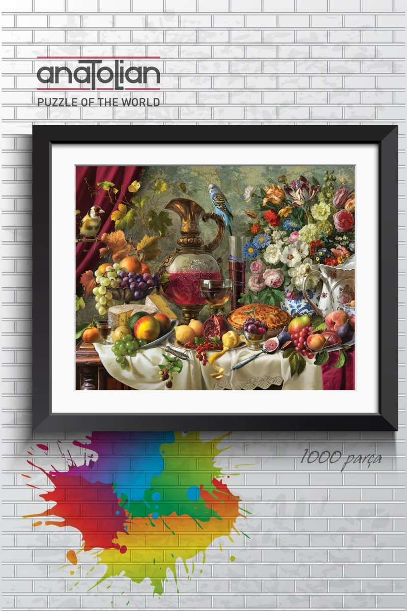 Anatolian 1000 Piece Puzzle / Still Life - Code 1144