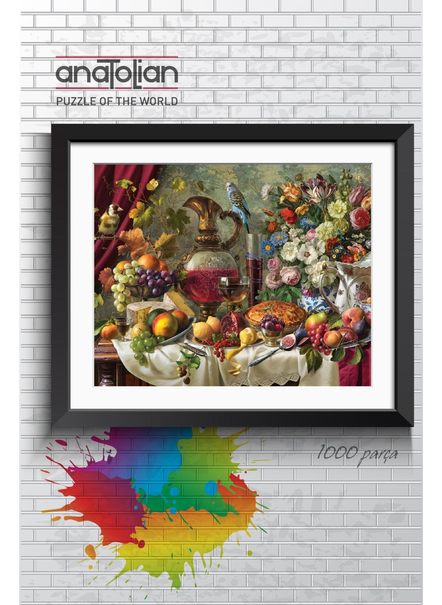Anatolian 1000 Piece Puzzle / Still Life - Code 1144  - Image 4