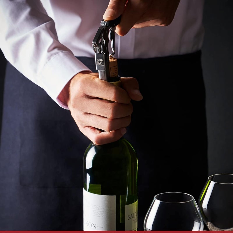 Peugeot Beverage Clavelin Sommelier Corkscrew - Manual Wine Opener with Foil Cutter - Image 2