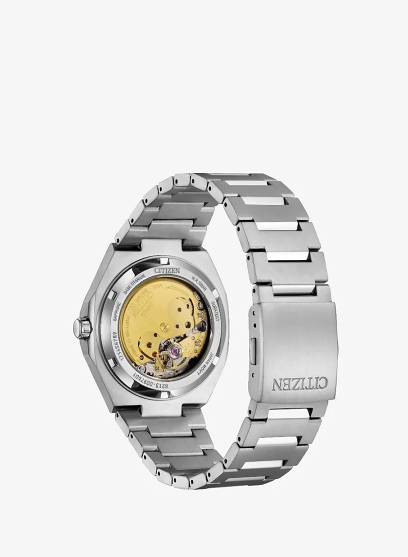 Citizen Men's Super Titanium Strap Mechanical Men Watch NJ0180-80L - 40.5 mm
