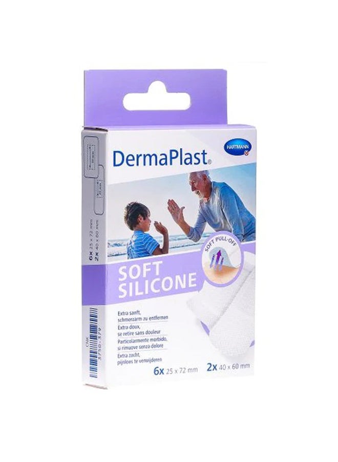 Paul Hartmann Hartmann Dermaplast Soft Silicone Bandages 8'S