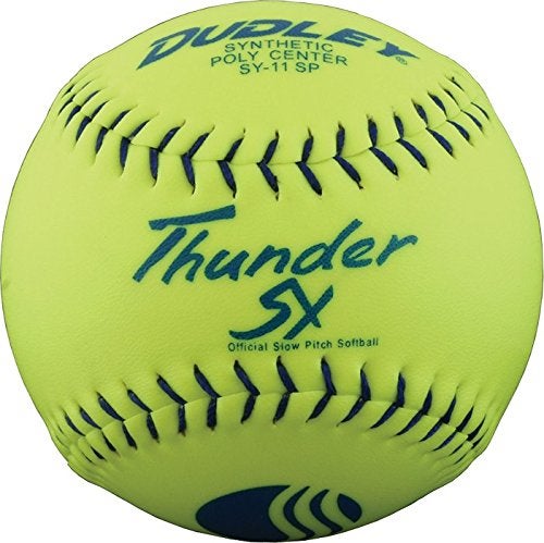 DUDLEY 11" USSSA Thunder SY Slowpitch Classic W Stamp Softball - 12 Pack - Image 3