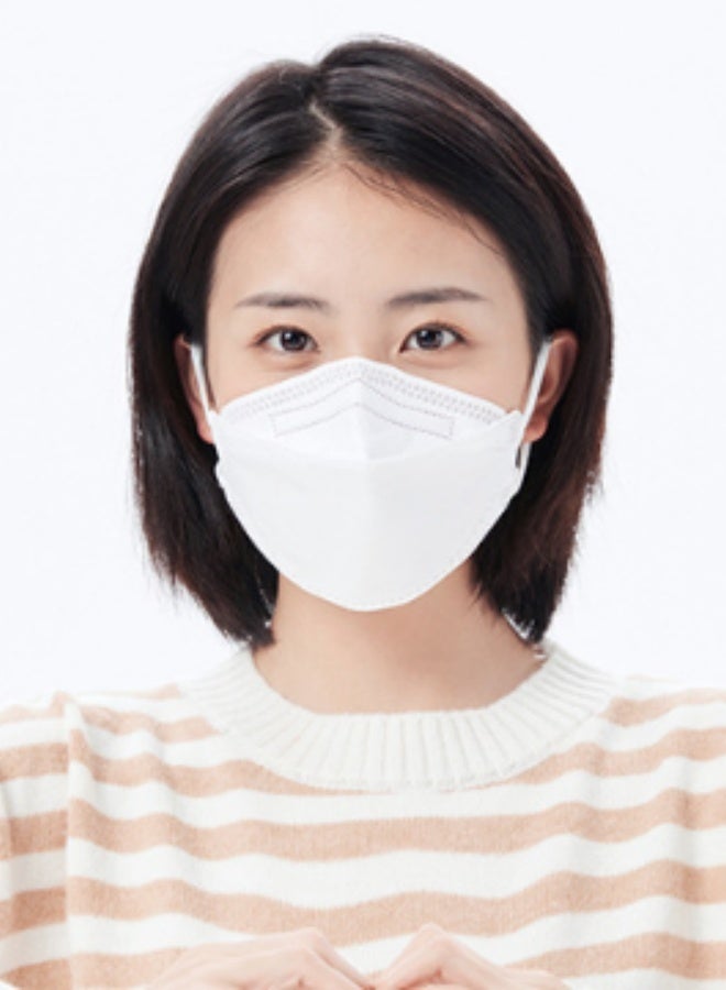 ماركة غير محددة Pack Of 50 Pieces N95 Mask White For Adults  - Image 5
