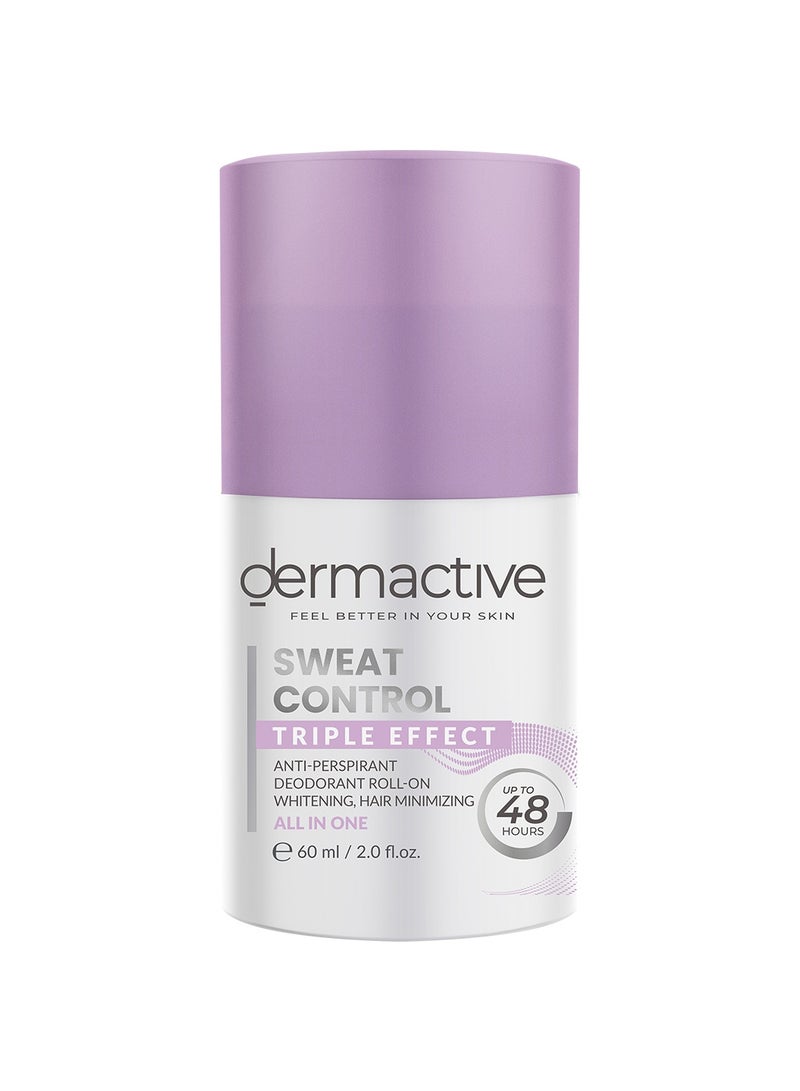 Dermactive Sweat control triple effect - WHITENING, HAIR MINIMIZING 60 ml
