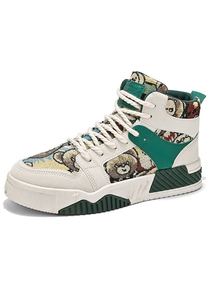 Nariele New Casual Sports Bear Board Shoes