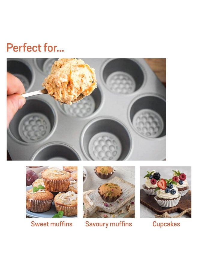 Meyer Bakemaster Steel Non-Stick Bakeware 12-Cup Mini Muffin Pan - Image 2