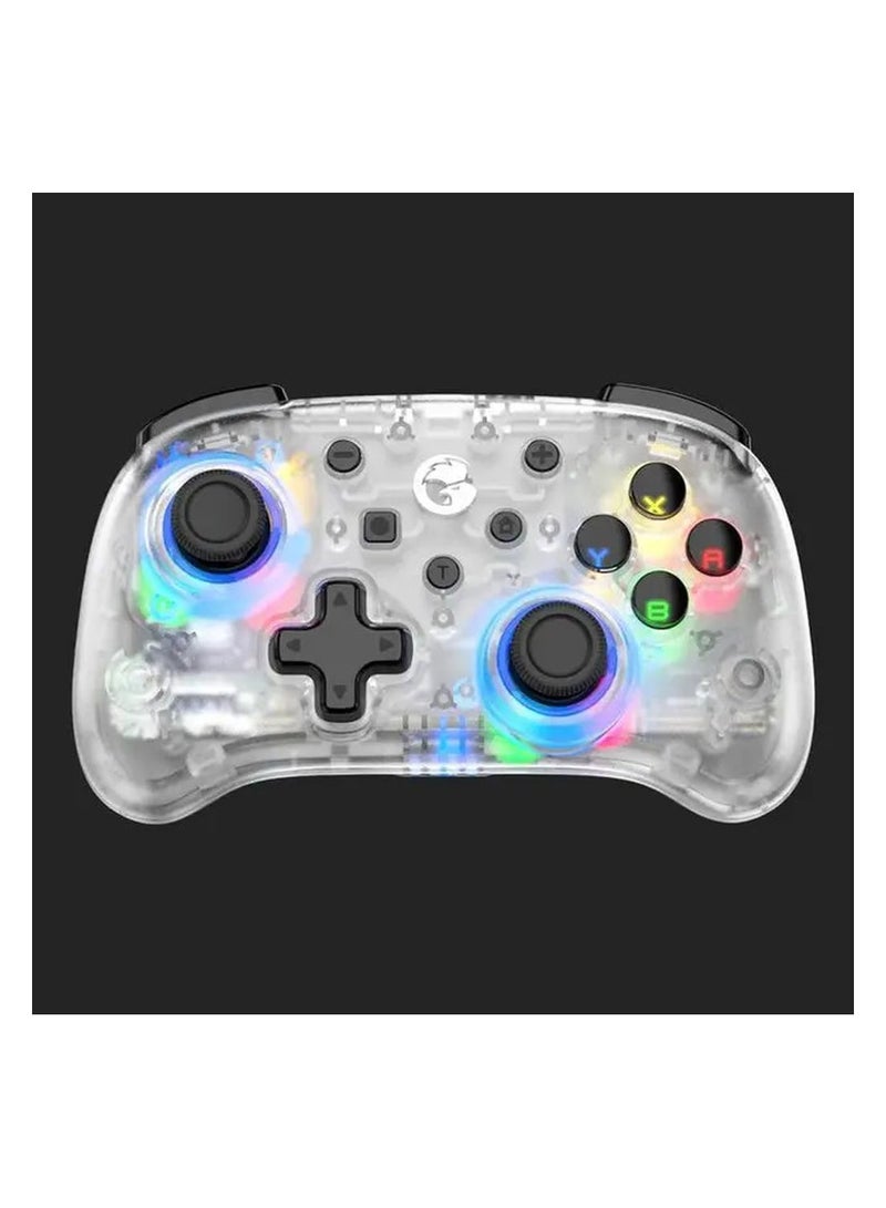 GameSir T4 Mini Multi-Platform Gaming Controller - Translucent White