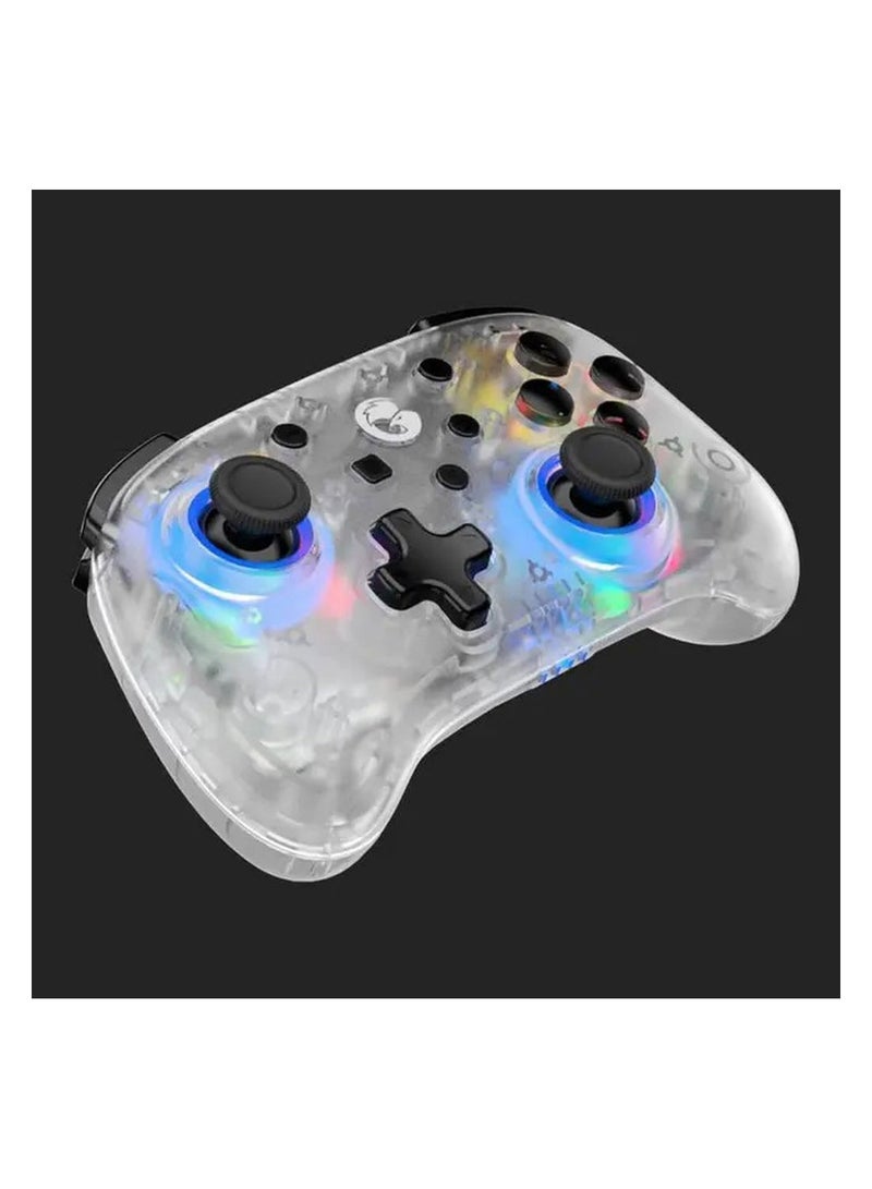 GameSir T4 Mini Multi-Platform Gaming Controller - Translucent White