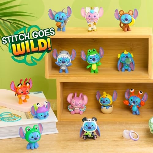 Just Play Disney Stitch Goes Wild Collectible Mini Figure 3Pack 2inch Figurines with Wild Details Blind Box Toy for Kids Fans Collectors by Just Play Kids Toys for Ages 3 Up by Just Play - Image 5