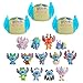 Just Play Disney Stitch Goes Wild Collectible Mini Figure 3Pack 2inch Figurines with Wild Details Blind Box Toy for Kids Fans Collectors by Just Play Kids Toys for Ages 3 Up by Just Play - Image 2