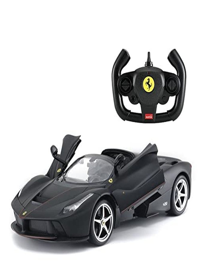 RASTAR RC Car 1/14 Scale 2.4Ghz Ferrari LaFerrari Aperta RC Drift Car Radio Remote Control R/C Toy Car Model Vehicle (Black) - Image 1