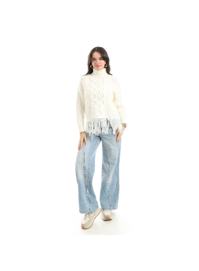 Coctail 17420-Pullover-off-white - Image 4