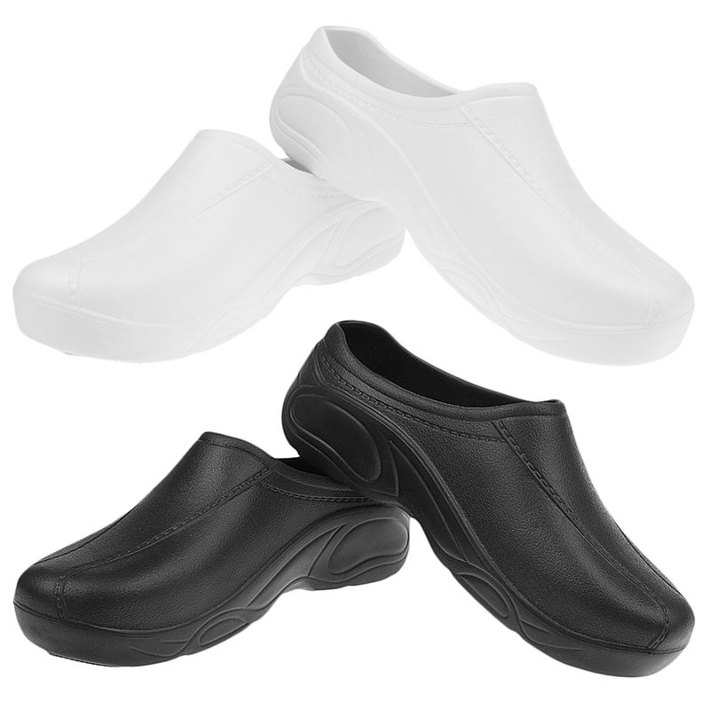 Unisex Garden Clogs Waterproof & Lightweight EVA Shoes Anti-slip Nursing Slippers Women or Men Sandals for Homelife Work - Image 2