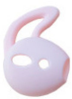 For Airpods Headphone Covers TWS Huawei Xiaomi Rammer Silicone Earbuds Earbuds Ear Cap Apple Second Generation Headset-Color:Pink (double Hole With Ears)-Model:ES32  ES62  ES68