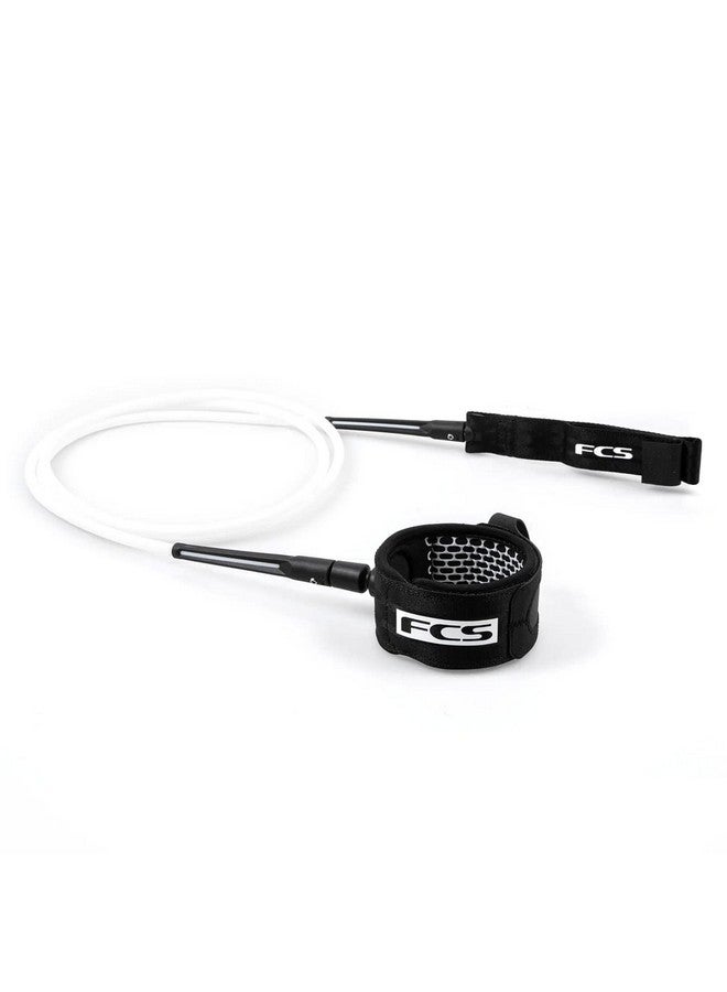 FCS Comp Surfboard Leash Black 6' - Image 2