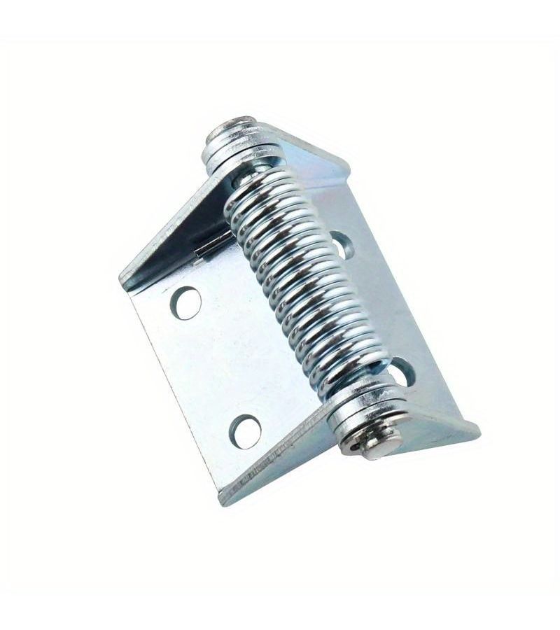 Self Closing Spring Hinge 83mm Stainless Steel for Heavy Trucks Industrial Doors - Image 1