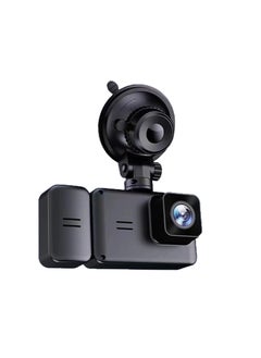 BlueFire 3-Cameras 1080P WiFi Dash Cam | Front + Inside + Rear | Night Vision, Parking Monitor, Collision Lock – Ultimate Driving Recorder with 2" Screen for All Vehicles  - Image 2