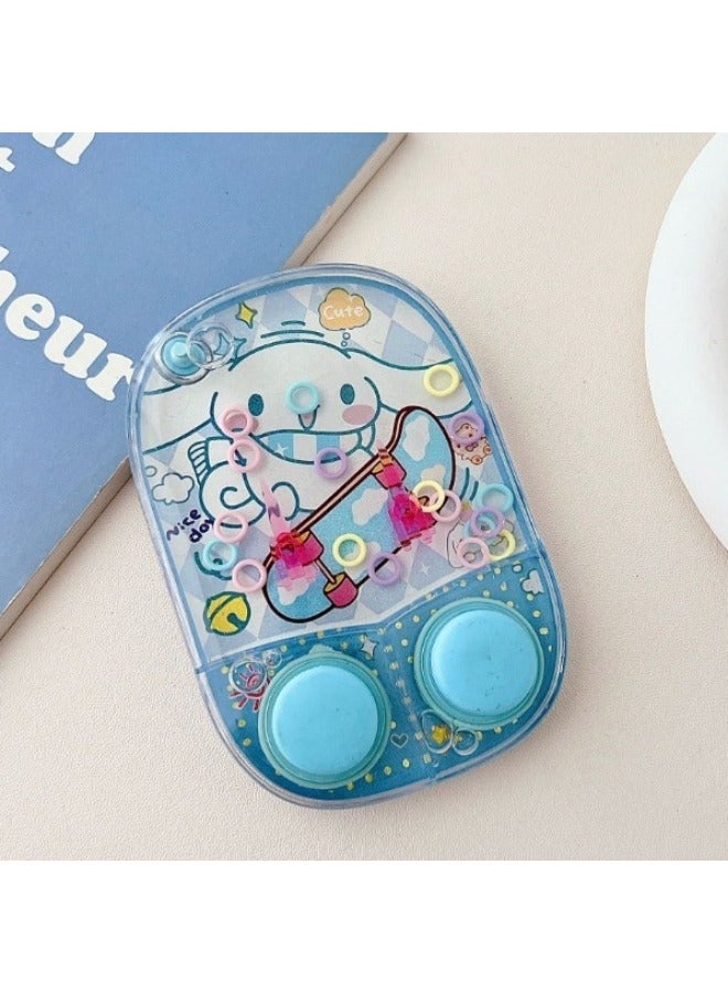Sanrio Kulomi Water Machine Big Ear Dog Ring Game Machine Merlot Pudding Dog Nostalgia Water Machine Batch-Specifications:Yellow Game Water Machine  - Image 4