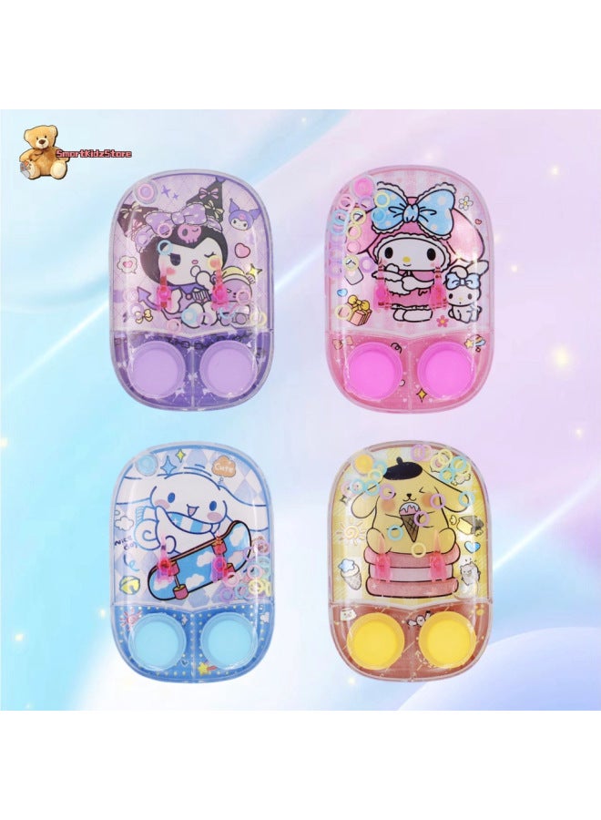 Sanrio Kulomi Water Machine Big Ear Dog Ring Game Machine Merlot Pudding Dog Nostalgia Water Machine Batch-Specifications:Yellow Game Water Machine  - Image 2