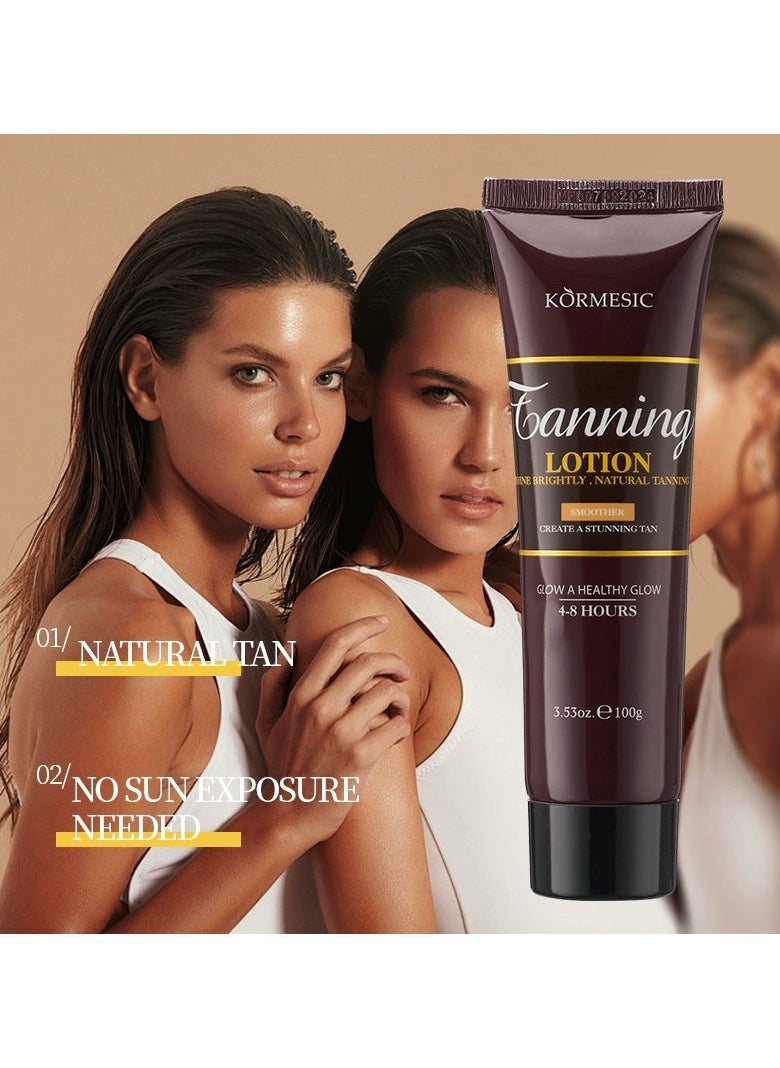 Kormesic Self-Tanning Lotion for a Natural Glow 100g  - Image 2