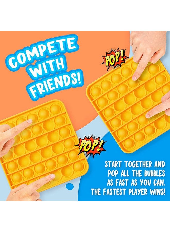 فنبلاست لعبة بوب إت من فن بلاست - بوب إت، بوب إت للأطفال، لعبة بوب إت، ألعاب بوب إت للأطفال، لعبة بوب إت فيدجيت، لعبة بوب إت كبيرة، لعبة بوب إت مربعة ودائرية، بوب إت للبنات، بوب إت للأولاد، ألعاب تخفيف التوتر (عبوة من قطعتين) - Image 4