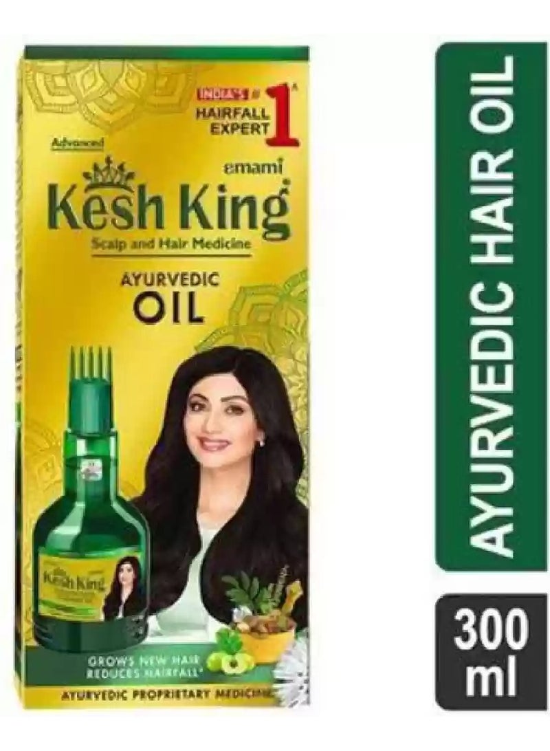 Kesh King Ayurvedic Scalp And Hair Oil 300ml - Image 2