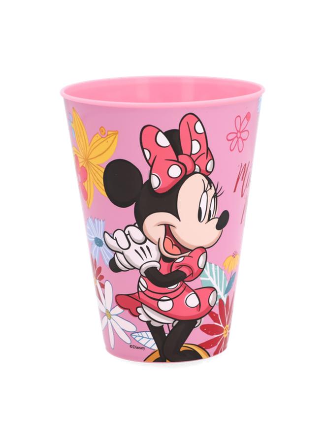STOR Easy Minnie Mouse Spring Look Lightweight Spill-Resistant Tumbler Pink 430ml - Image 2