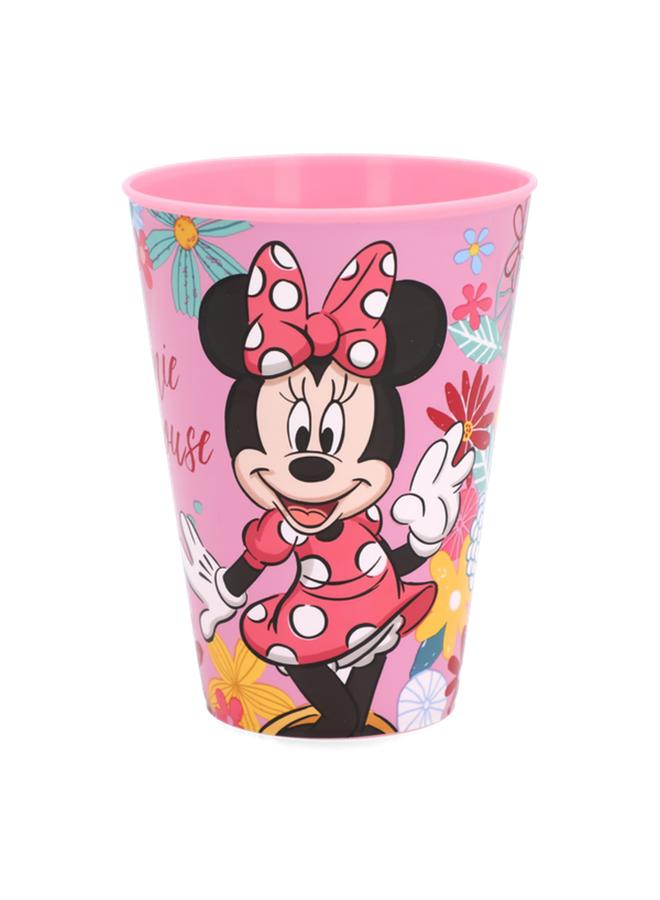 STOR Easy Minnie Mouse Spring Look Lightweight Spill-Resistant Tumbler Pink 430ml - Image 3