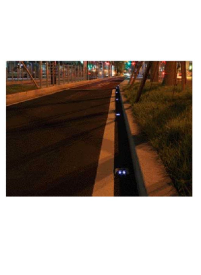 ميركيل منارة الطريق الشمسية MS-200 DSW (إضاءة بيضاء ثابتة مزدوجة) - Image 3